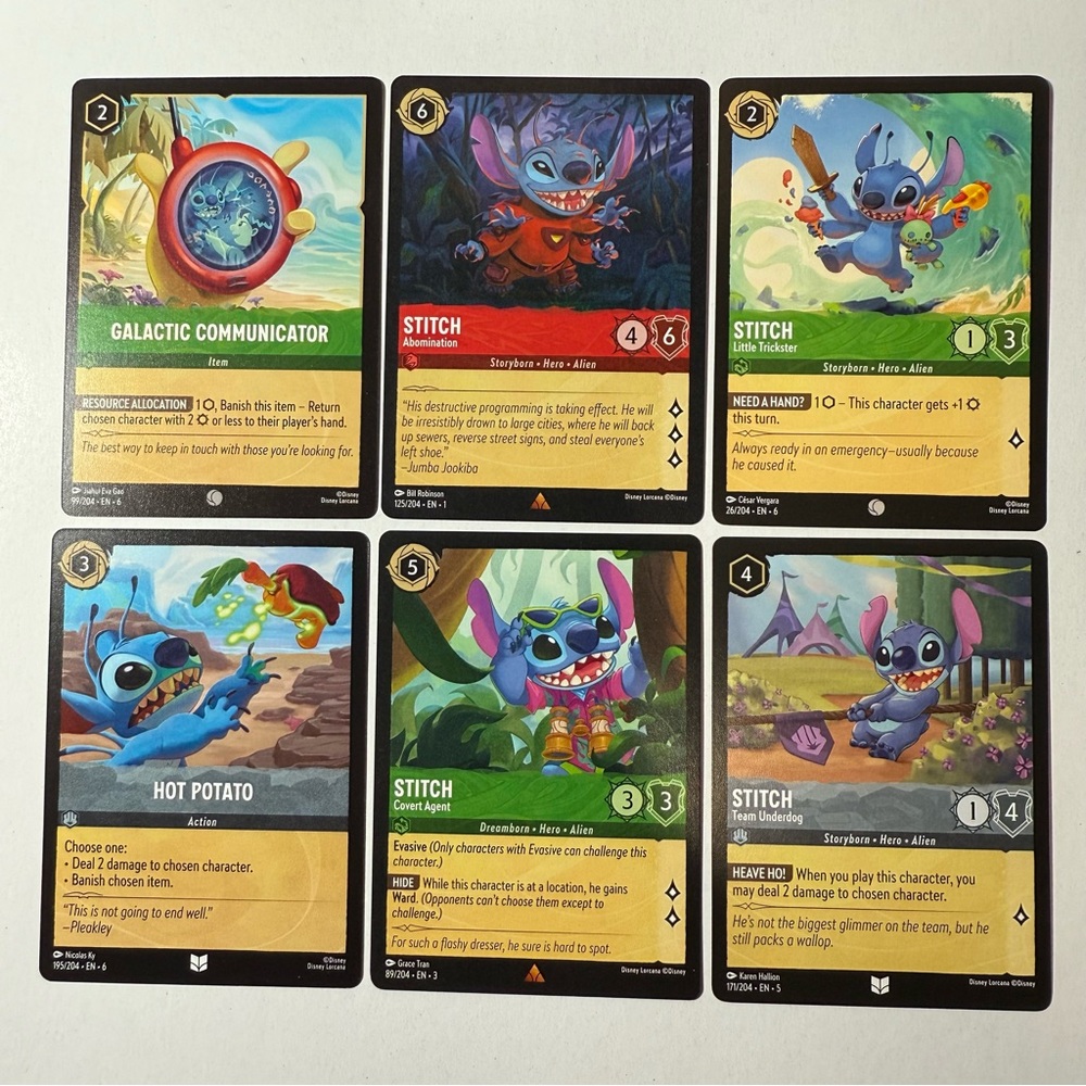 Disney Lorcana Stitch Bundle
